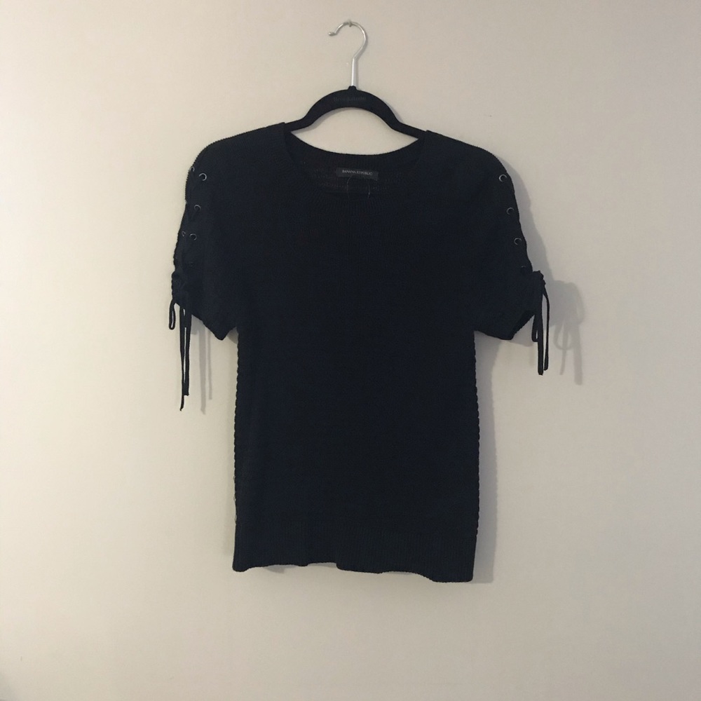 Banana Republic Factory Short Sleeve Sweater Top
